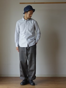 comoda上西猛夫さん（メンズ・168cm）の秋コーディネート