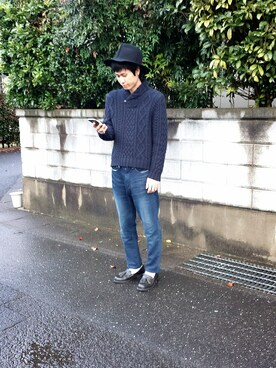 ジュニアさん（メンズ・177cm）の秋コーディネート