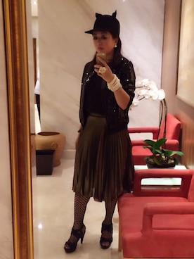 「blingbling」｜katさん（レディース・164cm）の冬コーディネート