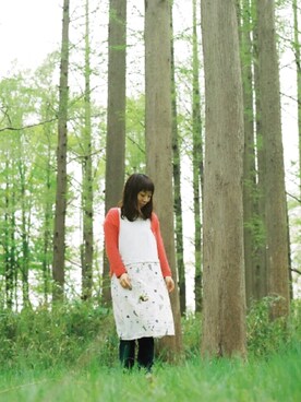 「シャンブル ドゥ シャーム(chambre de charme)」｜sayaさん（レディース・151cm）の夏コーディネート