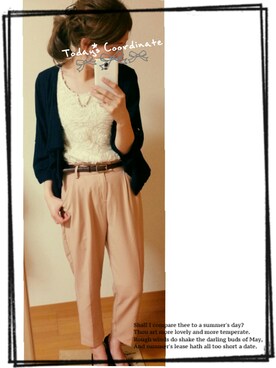 べあさんのコーディネート