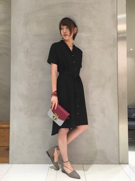 「HARE（ハレ）のアイテム（チョーカー）」を使った、YUINEE@HARE立川ルミネさん（レディース・168cm）の夏コーディネート