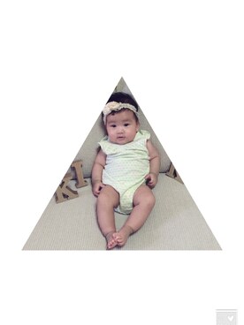 「アイテム（ママ＆ベビー、グリーン系）」を使った、mocoさん（レディース・60cm）の秋コーディネート