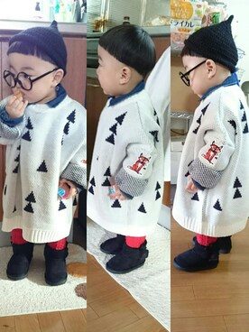 オンザ眉キープゆいとさんさんのコーディネート