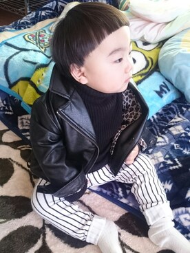 オンザ眉キープゆいとさんさんのコーディネート