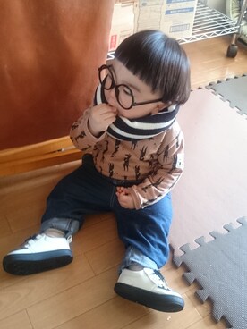 オンザ眉キープゆいとさんさんのコーディネート