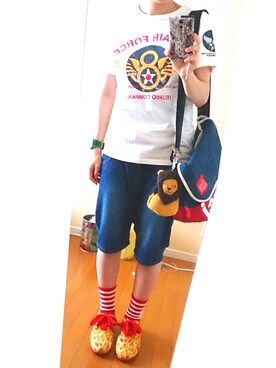「STUDY（スタディー）のアイテム」を使った、fukaさん（レディース・159cm）の夏コーディネート