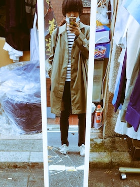 「CONVERSE（コンバース）のCONVERSE コンバース ジャック パーセル / JACK PURCEL（スニーカー）」を使った、おこめさん（メンズ・168cm）の秋コーディネート