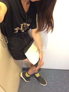 中島愛蘭さん（レディース・156cm）の秋コーディネート