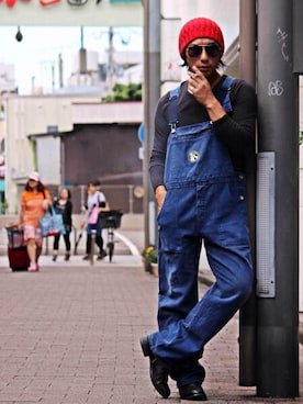 赤いDJさんのコーディネート