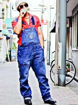 赤いDJさんのコーディネート