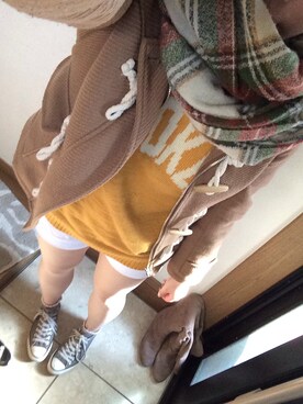 Yoonaさん（レディース・163cm）の冬コーディネート