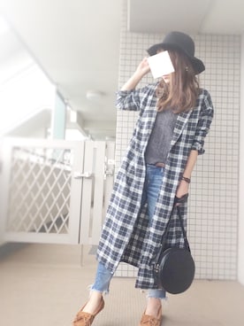 「FREAK'S STORE（フリークスストア）のDaniel Wellington/ダニエルウェリントン Classic Bristol 0511/0611 36mm（アナログ腕時計）」を使った、Rabi*さん（レディース・158cm）の秋コーディネート