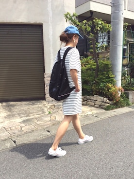 Rabi*さん（レディース・158cm）の夏コーディネート