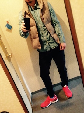 「B'2nd re'qua（ビーセカンドレクア）のアイテム」を使った、rytさん（メンズ・171cm）の春コーディネート