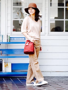 河原井美幸さんのコーディネート