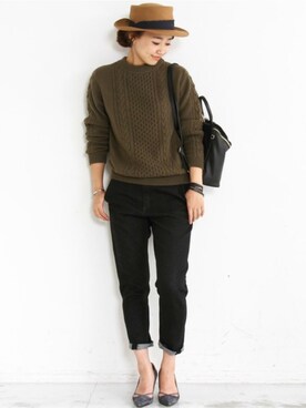 河原井美幸さんのコーディネート