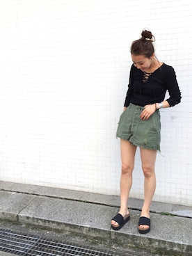 河原井美幸さんのコーディネート