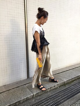 河原井美幸さんのコーディネート