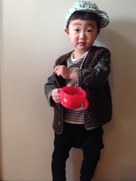 「子供服」｜chansho127さん（キッズ・100cm）の春コーディネート