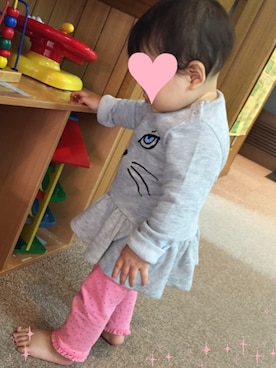 うーたんさん（キッズ・70cm）の秋コーディネート