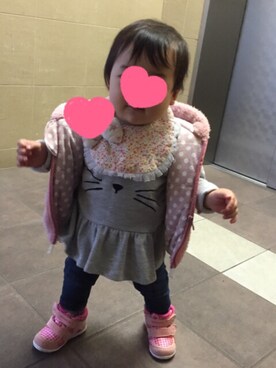 うーたんさん（キッズ・70cm）の秋コーディネート