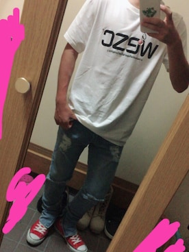 「wesc（ウィーエスシー）のアイテム」を使った、日耀さん（メンズ・168cm）の秋コーディネート