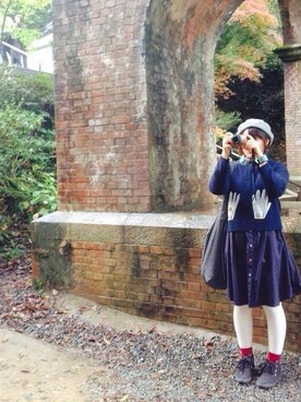 kana☺︎さん（レディース・160cm）の冬コーディネート
