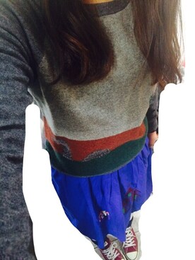 kana☺︎さん（レディース・160cm）の冬コーディネート