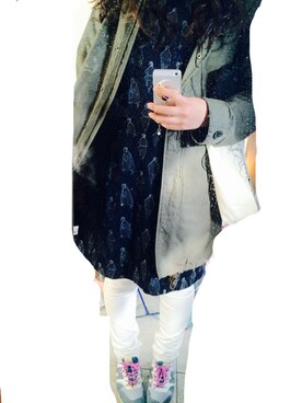 kana☺︎さん（レディース・160cm）の春コーディネート