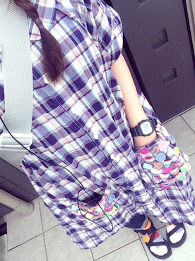 kana☺︎さん（レディース・160cm）の夏コーディネート