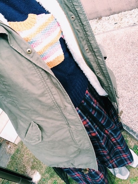 kana☺︎さん（レディース・160cm）の冬コーディネート