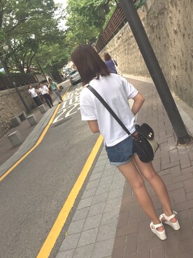 「PRIME PATTERN（プライムパターン）のアイテム」を使った、JURIさん（レディース・162cm）の夏コーディネート