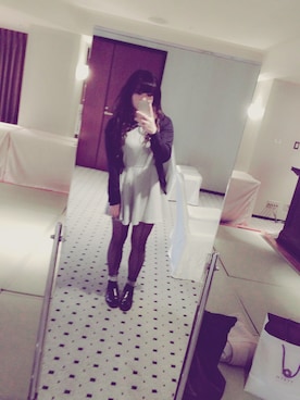 「I am I （アイアムアイ）のアイテム（シューズ）」を使った、きなこさん（レディース・154cm）の春コーディネート