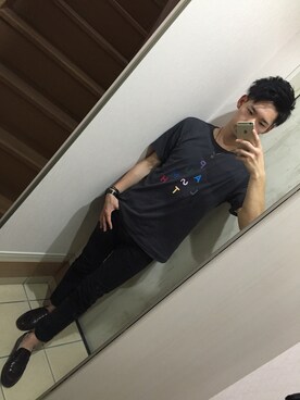 「ポールスミス」｜けーすけさん（メンズ・178cm・10代）の夏コーディネート