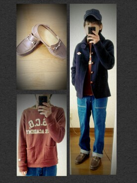 うっちさん(メンズ・171cm)の冬コーディネート