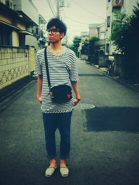 うっちさん（メンズ・172cm）の夏コーディネート