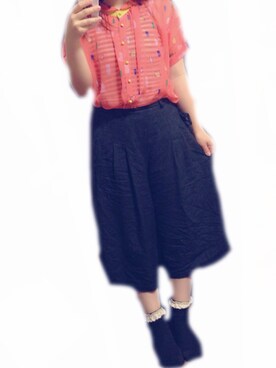 あこさん（レディース・154cm）の夏コーディネート