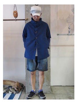 「 パッチワーク」｜SuKiMaさん（メンズ・177cm）の夏コーディネート