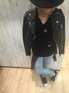 「三代目」｜nagariさん（メンズ・173cm・20代）の冬コーディネート