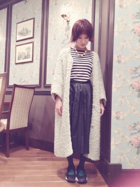 mikan*さん(レディース・155cm)の冬コーディネート