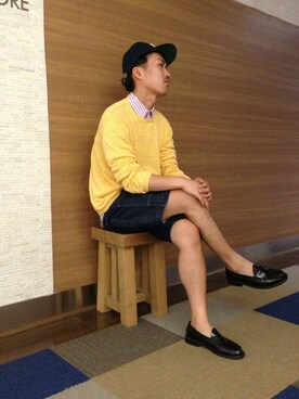 戸村 泰輔さん（メンズ・172cm）の夏コーディネート