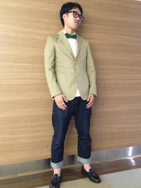 戸村 泰輔さん（メンズ・172cm）の夏コーディネート