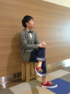 戸村 泰輔さん（メンズ・172cm）の秋コーディネート