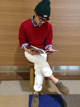 戸村 泰輔さん（メンズ・172cm）の秋コーディネート