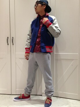 戸村 泰輔さん（メンズ・172cm）の秋コーディネート