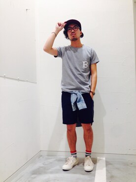 戸村 泰輔さん（メンズ・172cm）の春コーディネート