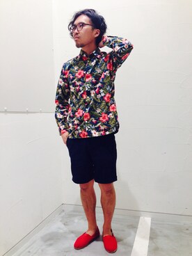 戸村 泰輔さん(メンズ・172cm)の春コーディネート