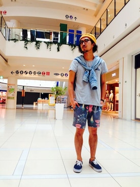 戸村 泰輔さん（メンズ・172cm）の夏コーディネート