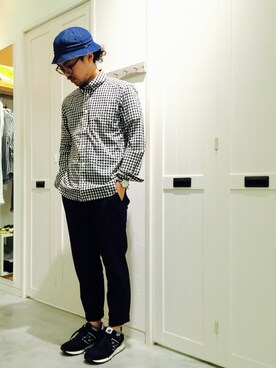 戸村 泰輔さん(メンズ・171cm)の夏コーディネート